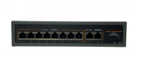 PoE-коммутатор 8-портовый F0820GBL-A (8POE x 100MB/s + 2UpLink x 1000MB/s / 120W)