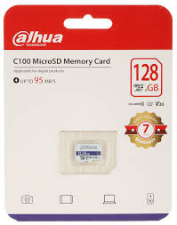 Карта памяти MicroSD Dahua 128GB C100, Class 10, U3, V30 