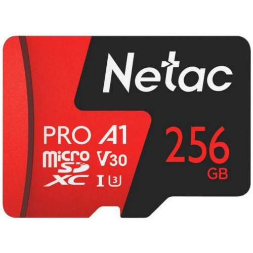 Карта памяти MicroSD Netac 256GB P500 Extreme Pro 